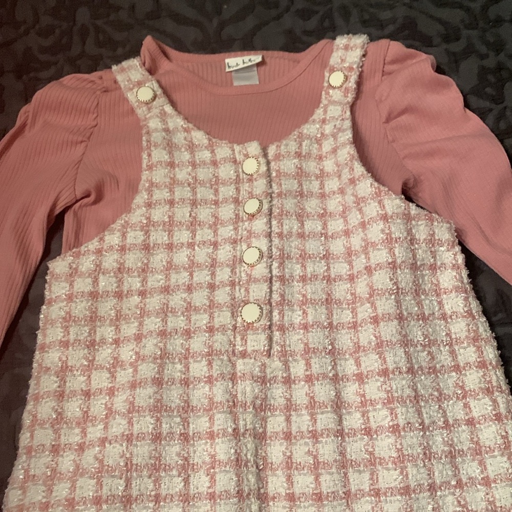 Two piece Nicole Miller pocket jumper